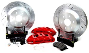 Ford F-150 Raptor Brake Kit - Front - Baer Brakes - Extreme SDZ - Black - `10-`26
